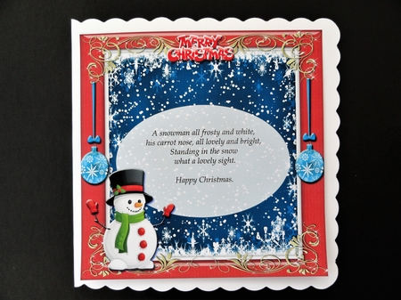 Fun With Snowmen Insert & Gift tag 6 by Valerie Spowart