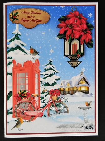 A traditional Christmas scene by Valerie Spowart