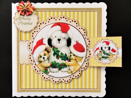 O Holy Night 6_Gold Srippes by Valerie Spowart