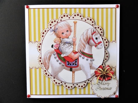 O Holy Night 4_Gold Strippes by Valerie Spowart