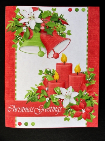Christmas linen magic mini kit by Valerie Spowart