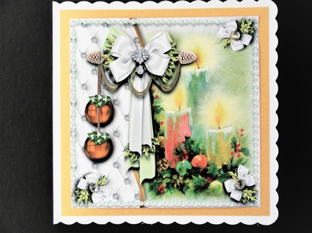 Christmas White 15 by Valerie Spowart