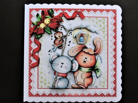7x7 Owl and friends Carol mini kit 1 by Valerie Spowart