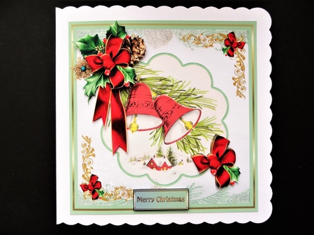 Vintage Christmas bells by Valerie Spowart