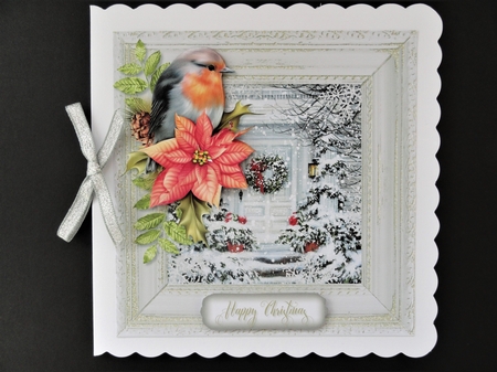 Robin Winter Scene 5 by Valerie Spowart