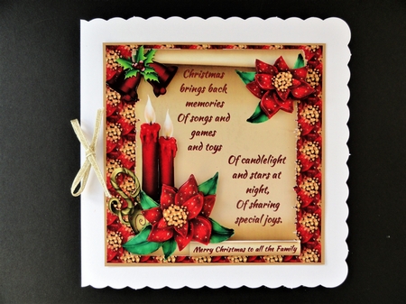 Traditional Poinsettias by Valerie Spowart