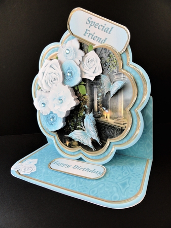 Twilight Song - Petal Easel Card Mini Kit by Valerie Spowart