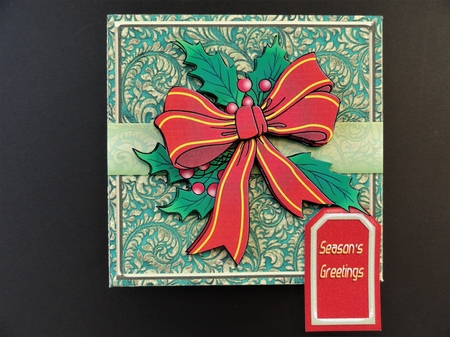3D Bauble Card And Gift Box Mickey Kit 3 by Valerie Spowart