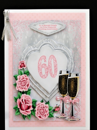 To A Special Couple On Your Diamond Wedding Anniversary Mini Kit by Valerie Spowart