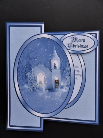Christmas Church by Valerie Spowart