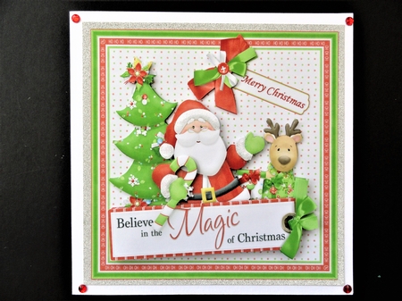 8x8 Ho Ho Ho The magic of Christmas mini kit by Valerie Spowart