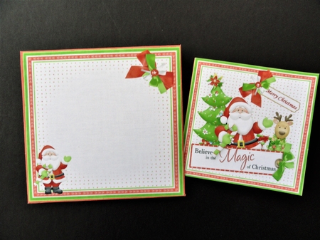 8x8 Ho Ho Ho The magic of Christmas mini kit by Valerie Spowart