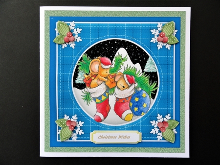 Have Yourself a Merry Mousey Christmas  by Valerie Spowart