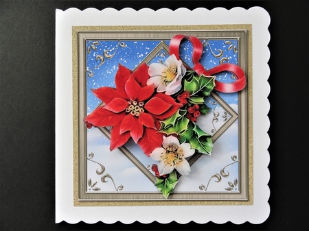 Christmas Bouquet for Jean mini kit by Valerie Spowart