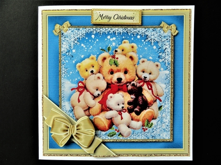 Winter Playground Teddy Bears Mini Kit 9  by Valerie Spowart