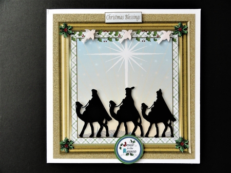 We Three Kings Christmas Topper by Valerie Spowart