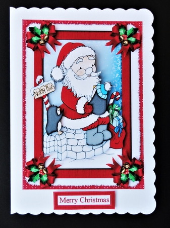 Penguin meets Santa mini kit by Valerie Spowart