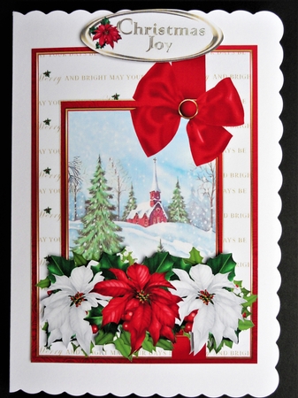 Merry and bright Christmas choice of scenes mini kit 2 by Valerie Spowart
