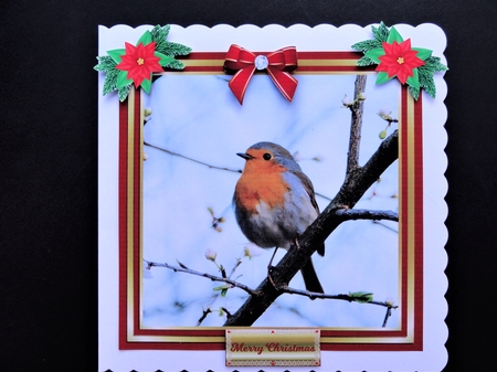 CHRISTMAS ROBIN by Valerie Spowart
