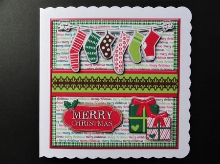 JJ CHRISTMAS STOCKINGS AND GIFTS by Valerie Spowart
