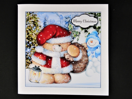 Forever Friends Christmas Santa by Valerie Spowart