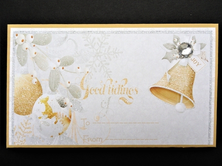 Baubles and bell by Valerie Spowart