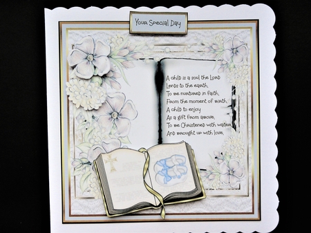 baby boy Christening by Valerie Spowart