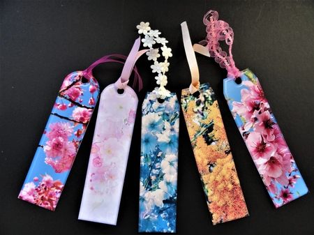JJ ASSORTED BOOKMARKS BLOSSOM by Valerie Spowart