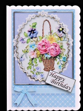 Birthday Floral Quick card by Valerie Spowart