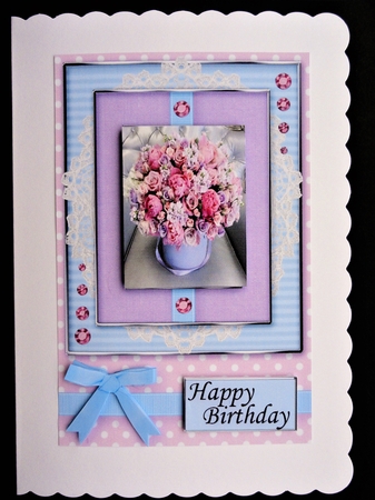 Shabby Chic Quick Card by Valerie Spowart