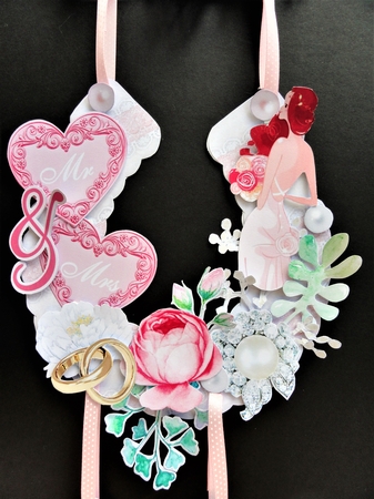 Going to the Chapel Hanging Horseshoes Trio by Valerie Spowart
