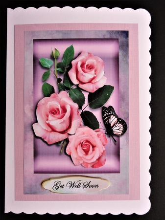 Thinking of you roses by Valerie Spowart