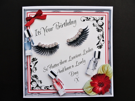 LUCIOUS LASHES BIRTHDAY 5 by Valerie Spowart