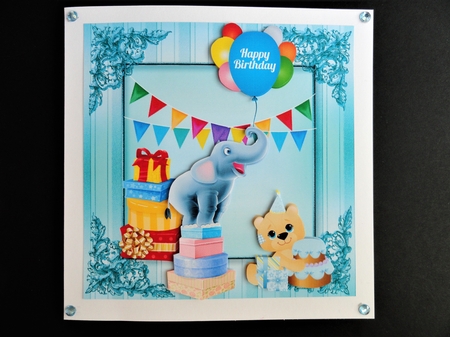 1-5 Birthday Boy mini kit by Valerie Spowart