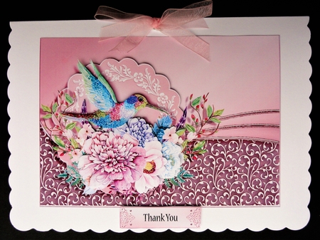 Hummingbird Bouquet Kit.4 by Valerie Spowart