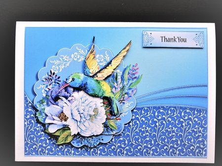 Hummingbird Bouquet Kit.5 by Valerie Spowart