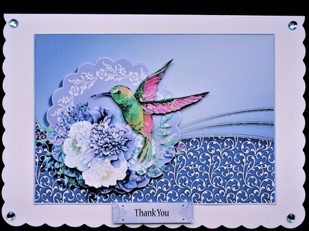 Hummingbird Bouquet Kit.6 by Valerie Spowart