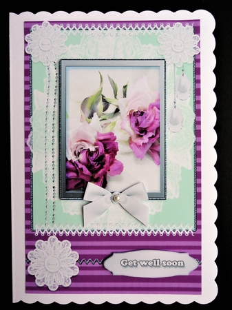 Shabby Chic Quick Card 2 by Valerie Spowart