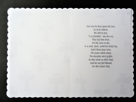 Easter Verse Insert 4 (Ink Saving) by Valerie Spowart