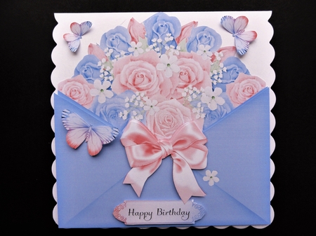 Envelope Full of Flowers 2 by Valerie Spowart