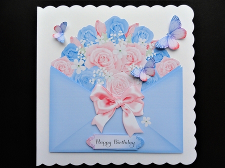 Envelope Full of Flowers 6 by Valerie Spowart