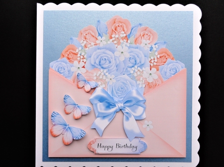 Envelope Full of Flowers 7 by Valerie Spowart