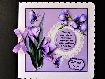 Flowers and verse by Valerie Spowart