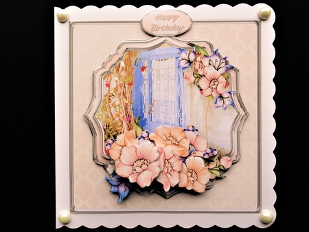 Cottage Door - Layered Card Mini Kit by Valerie Spowart