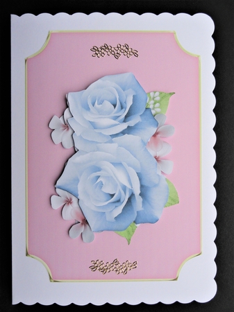 Rose Vignette 2 by Valerie Spowart