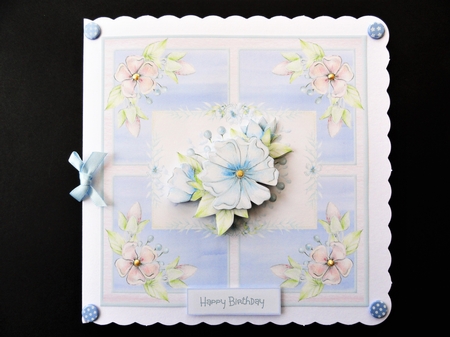 Blue spring flower by Valerie Spowart