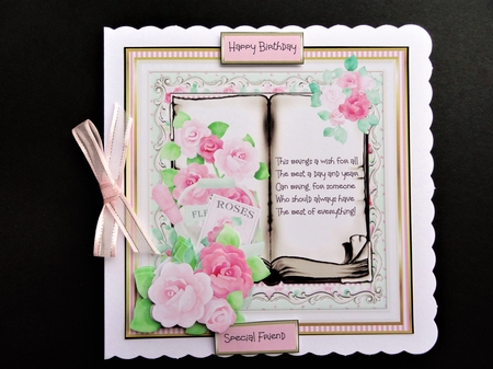 Roses from the garden by Valerie Spowart
