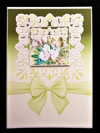 A5-Floral Foil Card Front Bumper Kit.2 by Valerie Spowart