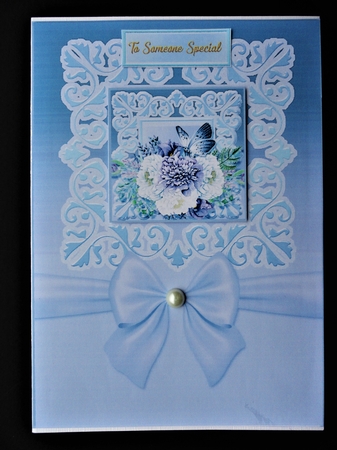 A5-Floral Foil Card Front Bumper Kit.2 by Valerie Spowart