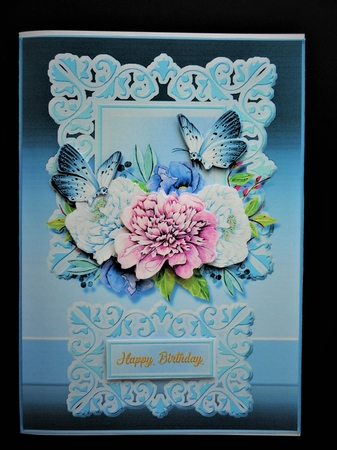 A5-Floral Foil Card Front-8 by Valerie Spowart